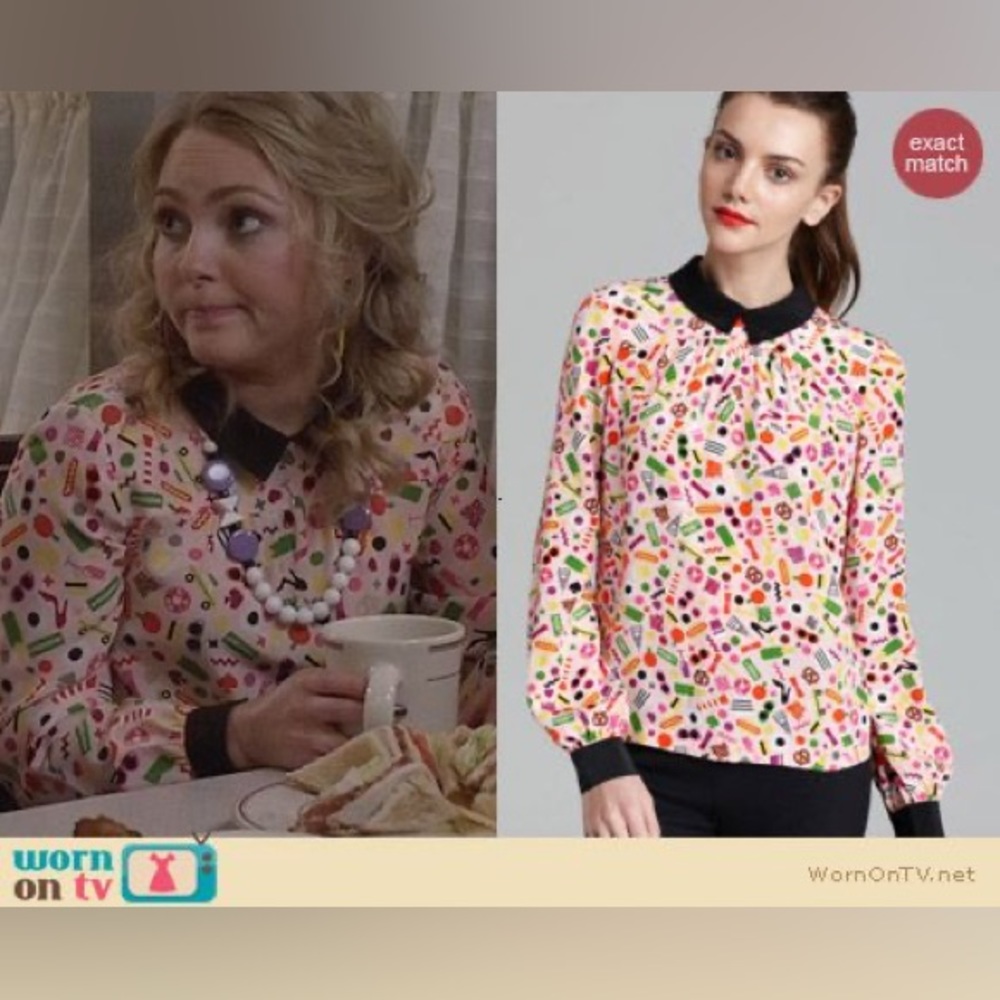 Kate Spade New York X Darcel Shelley Top, size 00